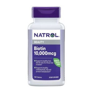 Natrol Biotin 10000 mcg - 100 tablets
