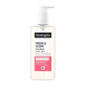 Neutrogena Fresh & Clear Vitamin C + Salicylic Acid Face Wash - 200ml