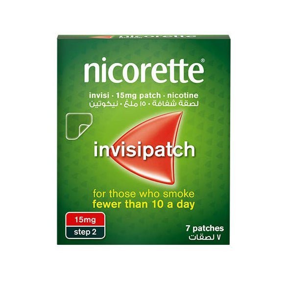 Nicorette Invisi 15mg patch - 7 Patches