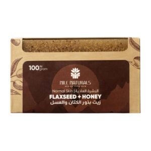 Nile Naturals Flaxseed Oil & Honey Bar Soap - 100gm