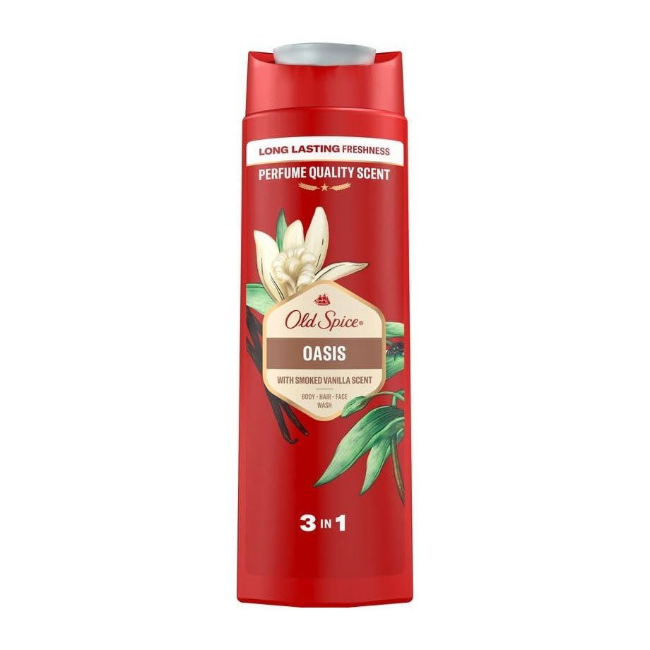 Old Spice Oasis 3 in 1 Shower Gel - 400ml