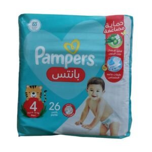 Pampers Pants Size (4) 9-14kg Maxi Diapers - 26 Count
