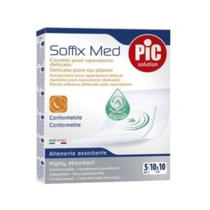 Pic Soffix Med Classic Delicate Plasters - 5 Pcs (10x10) cm