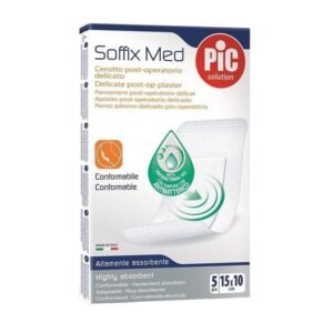 Pic Soffix Med Classic Delicate Plasters - 5 Pcs (15x10) cm