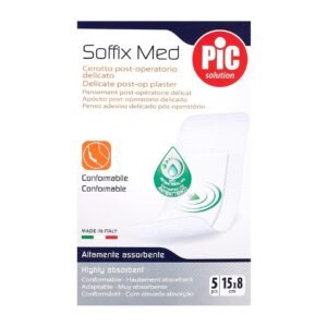 Pic Soffix Med Classic Delicate Plasters - 5 Pcs (15x8) cm