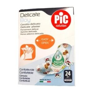 Pic Solution Delicate Boy Child Adhesive Pads Medium - 24Pcs