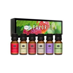 P&J Trading Favorite 6 Premium Fragrance Oil Set - 6 X 10ml