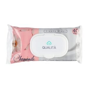 Qualita Chamomile Creamy Wipes - 40 Wipes