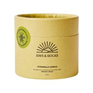 Rays & Rocks Citronella Candle - 200gm