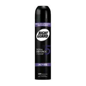 Right Guard Active Total Defence 48H Antiperspirant Spray For Men - 250ml