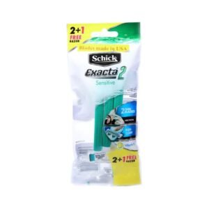 Schick Exacta 2 Sensitive Men Razors - 3Pcs