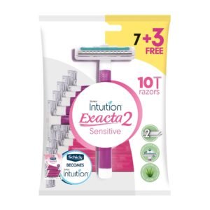 Schick Intuition Exacta 2 Sensitive Women Razors – 10 Razors