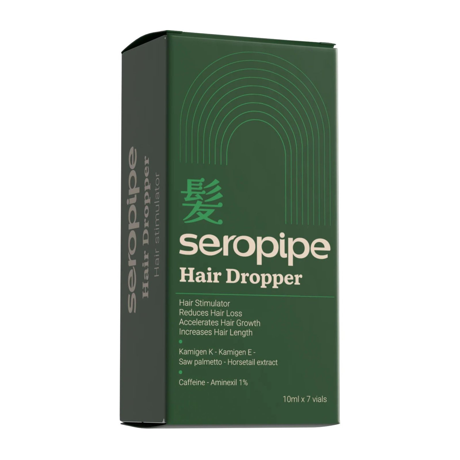 Seropipe Hair Dropper 7 X 10ml Vials