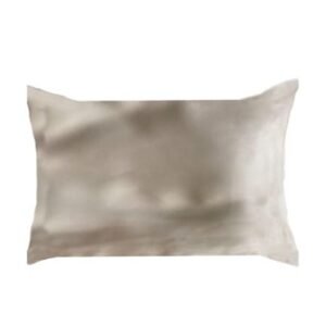 Sleek Nude Silk Pillowcase