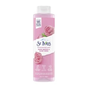 St. Ives Rose Water & Aloe Vera Refreshing Body Wash - 650ml