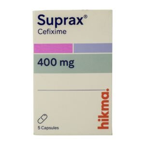 Suprax 400 mg - 5 Capsules