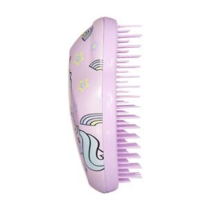 Tangle Teezer The Original Straight and Curly Mini Detangling Hair Brush – Unicorn Magic