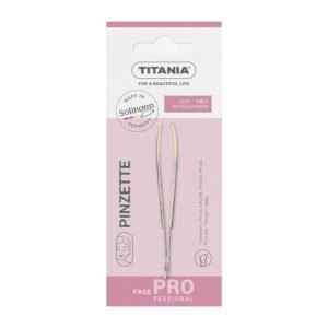 Titania Nickel Plated Tweezer - 1066/G