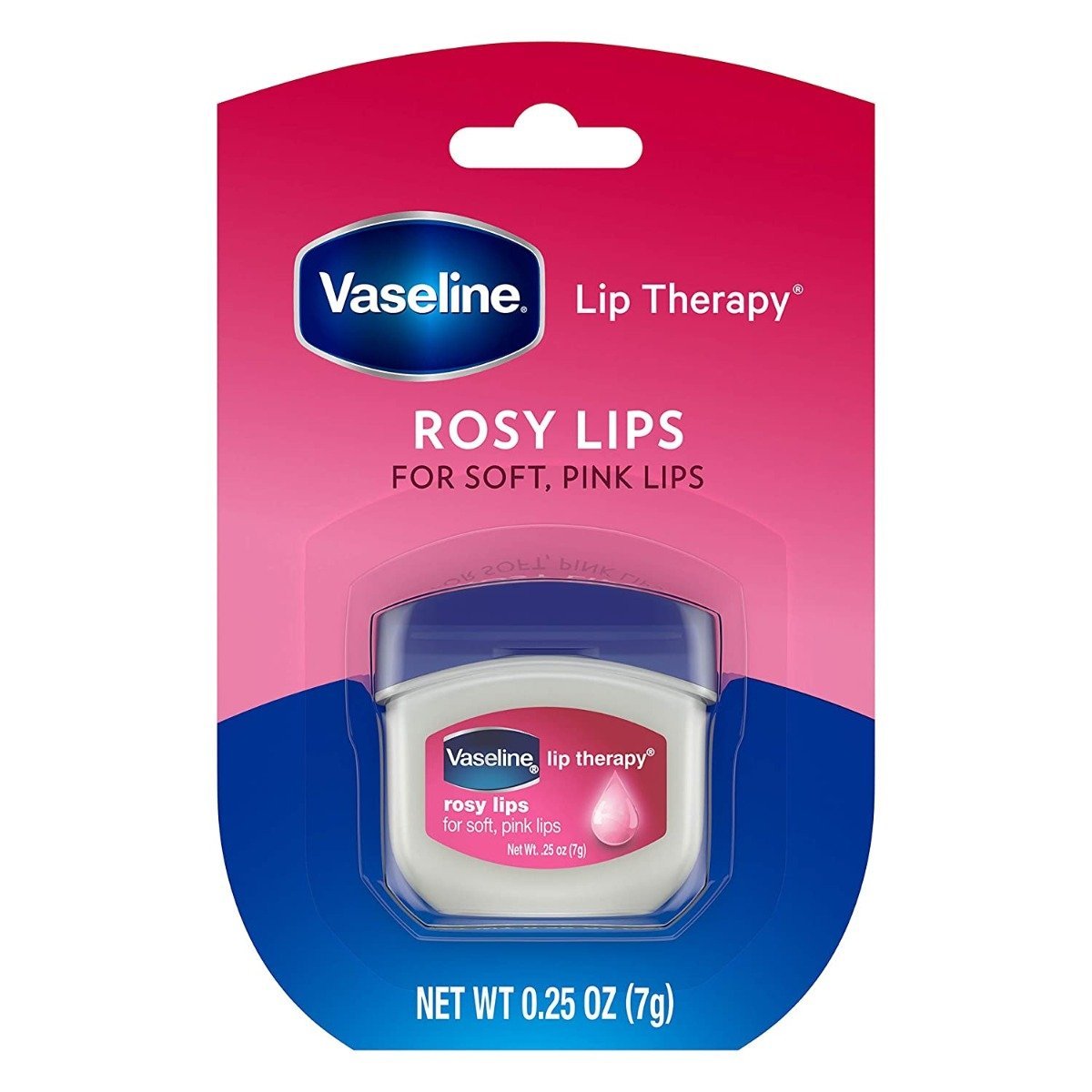 Vaseline Lip Therapy Rosy Lips For Soft,Pink Lips - 7gm