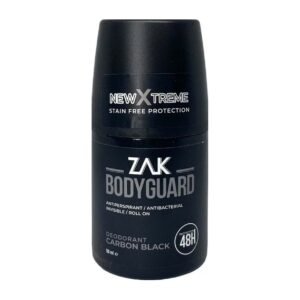 Zak Body Guard Carbon Black Antiperspirant Deodorant Roll On - 50ml