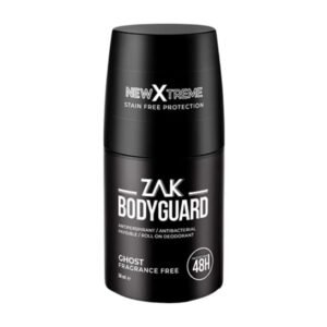 Zak Body Guard Ghost Fragrance Free Antiperspirant Deodorant Roll On - 50ml
