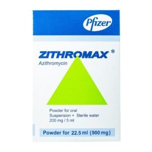 Zithromax (900 mg) 200 mg-5 ml - 22.5 ml
